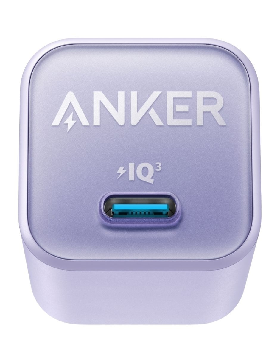 CARGADOR PARED ANKER 30W USB , MORADO