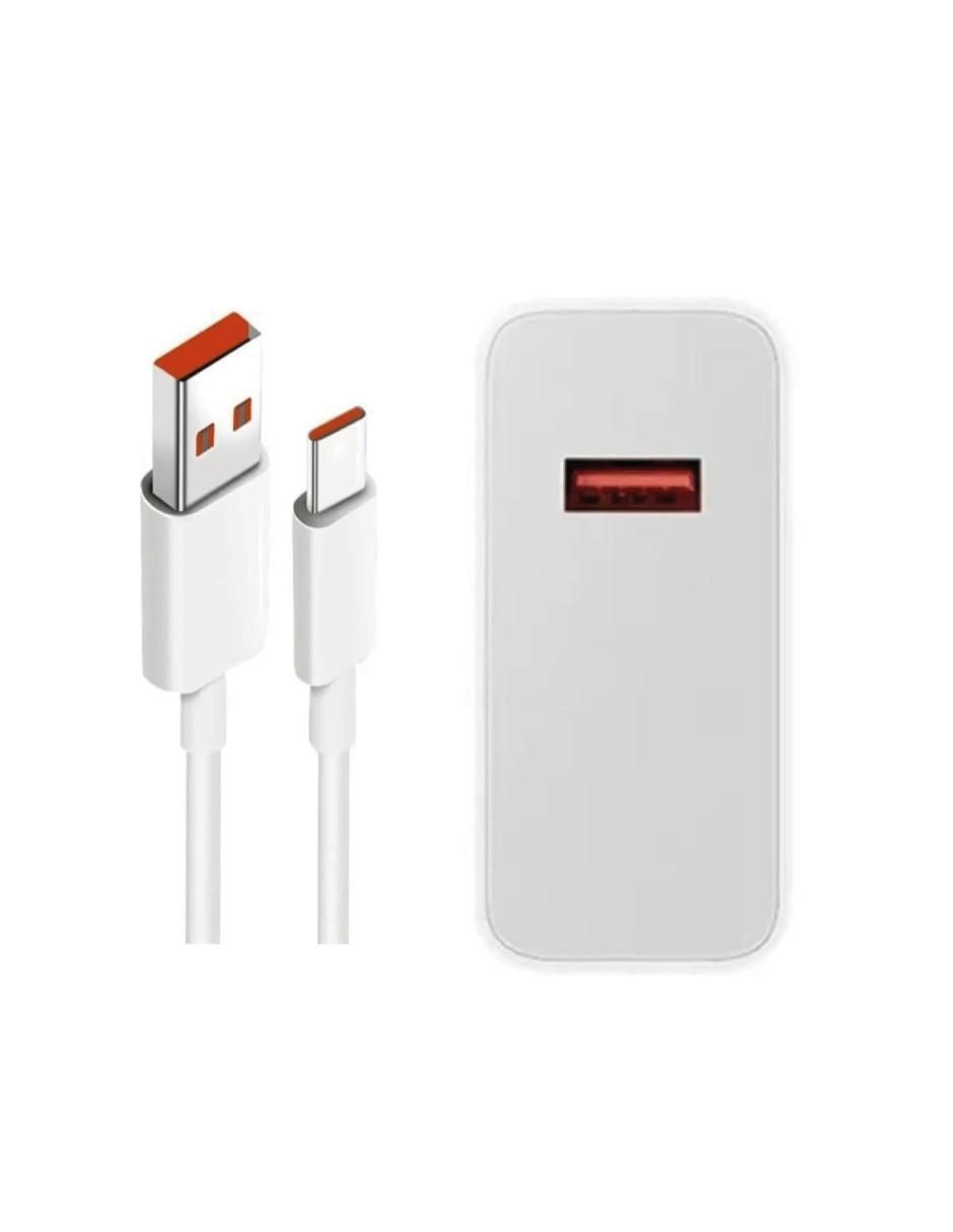 Cargador pared USB tipo A + USB tipo C 2