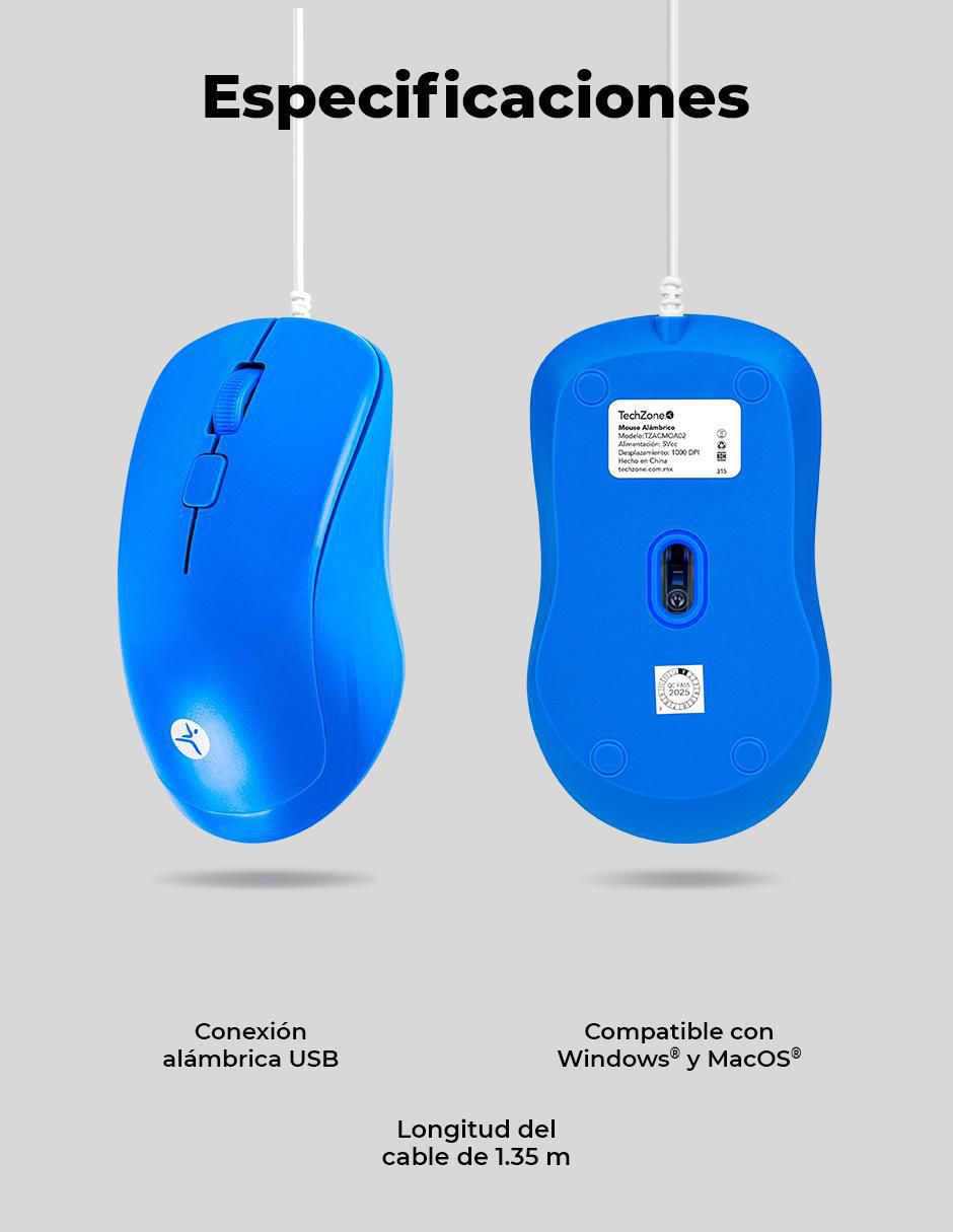 Mouse Gamer Alámbrico colors tzacmoa0 3