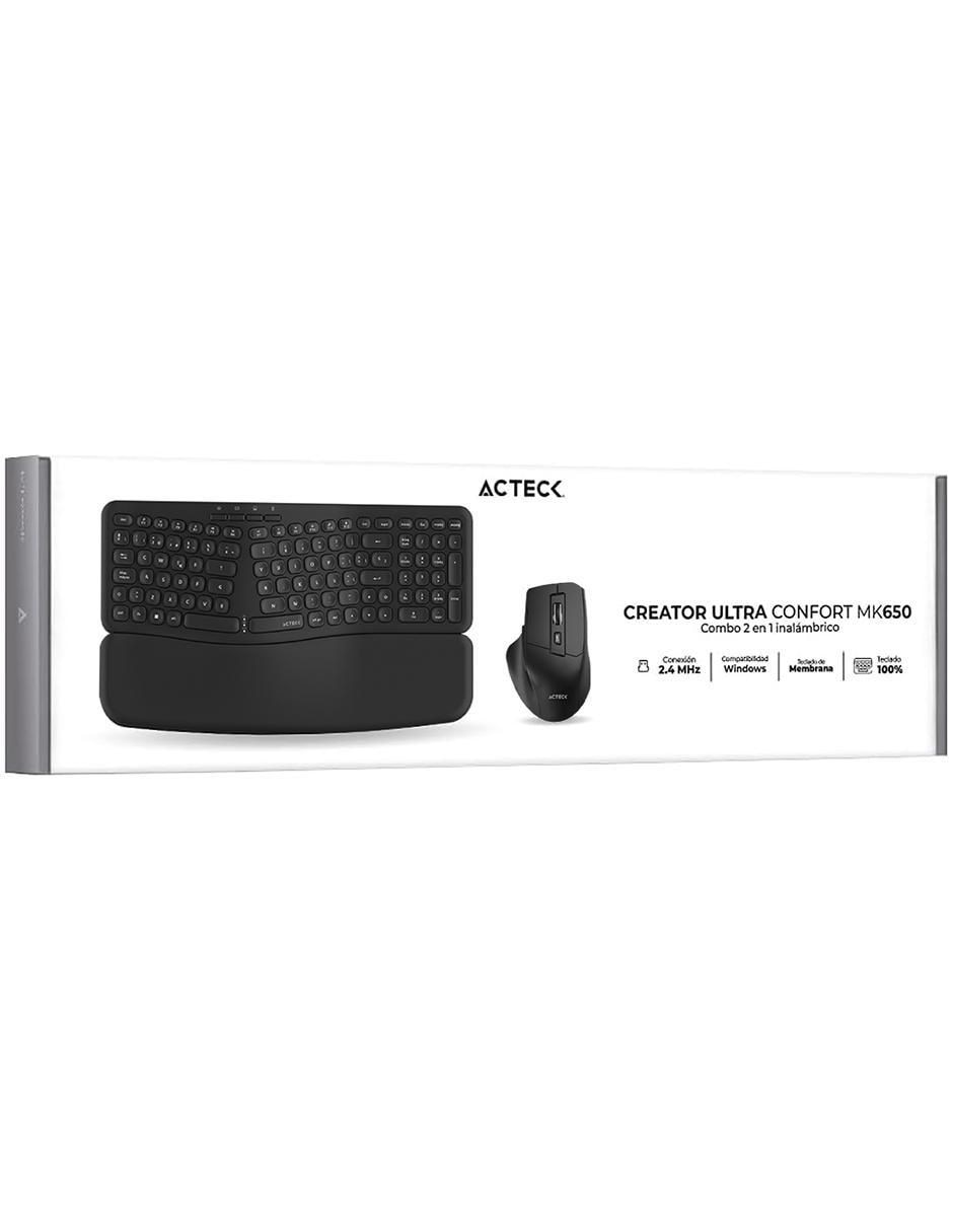 Mouse y teclado Creator Ultra Confort MK650 4