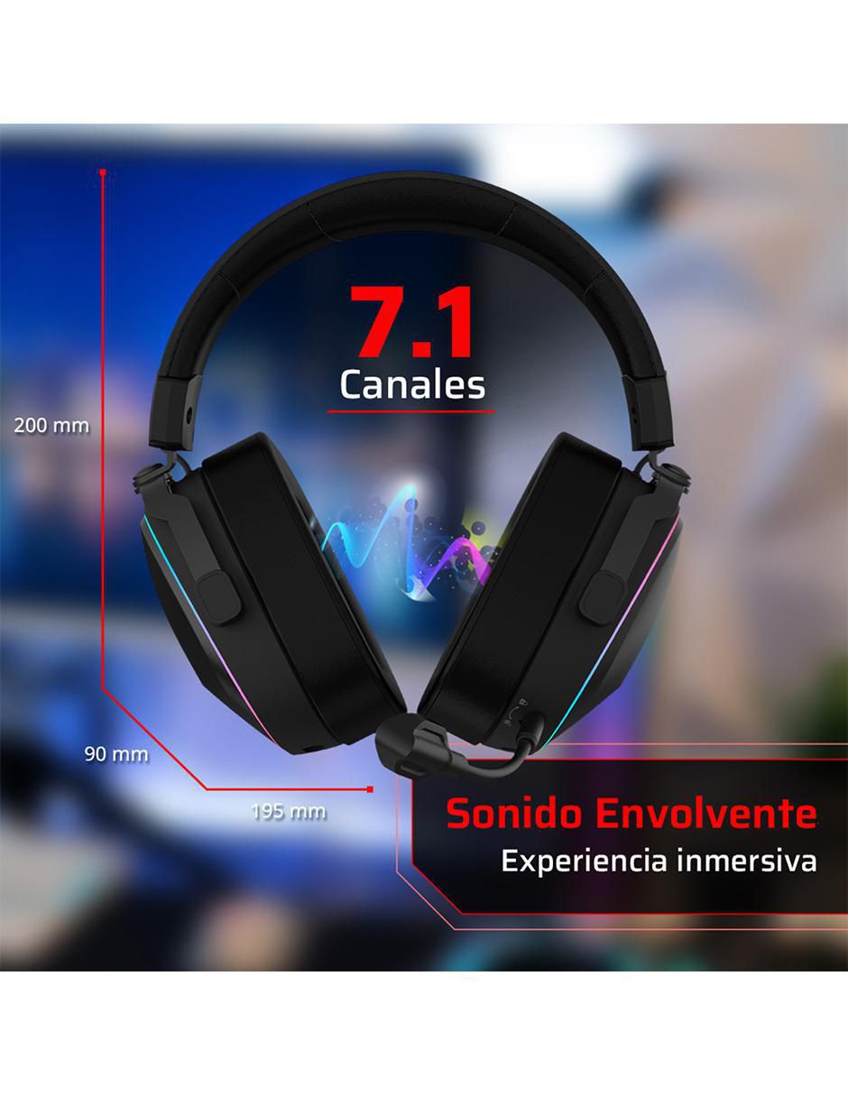 Audífonos gamer Over-Ear Aeon Expert Hs1100 inalámbricos 4