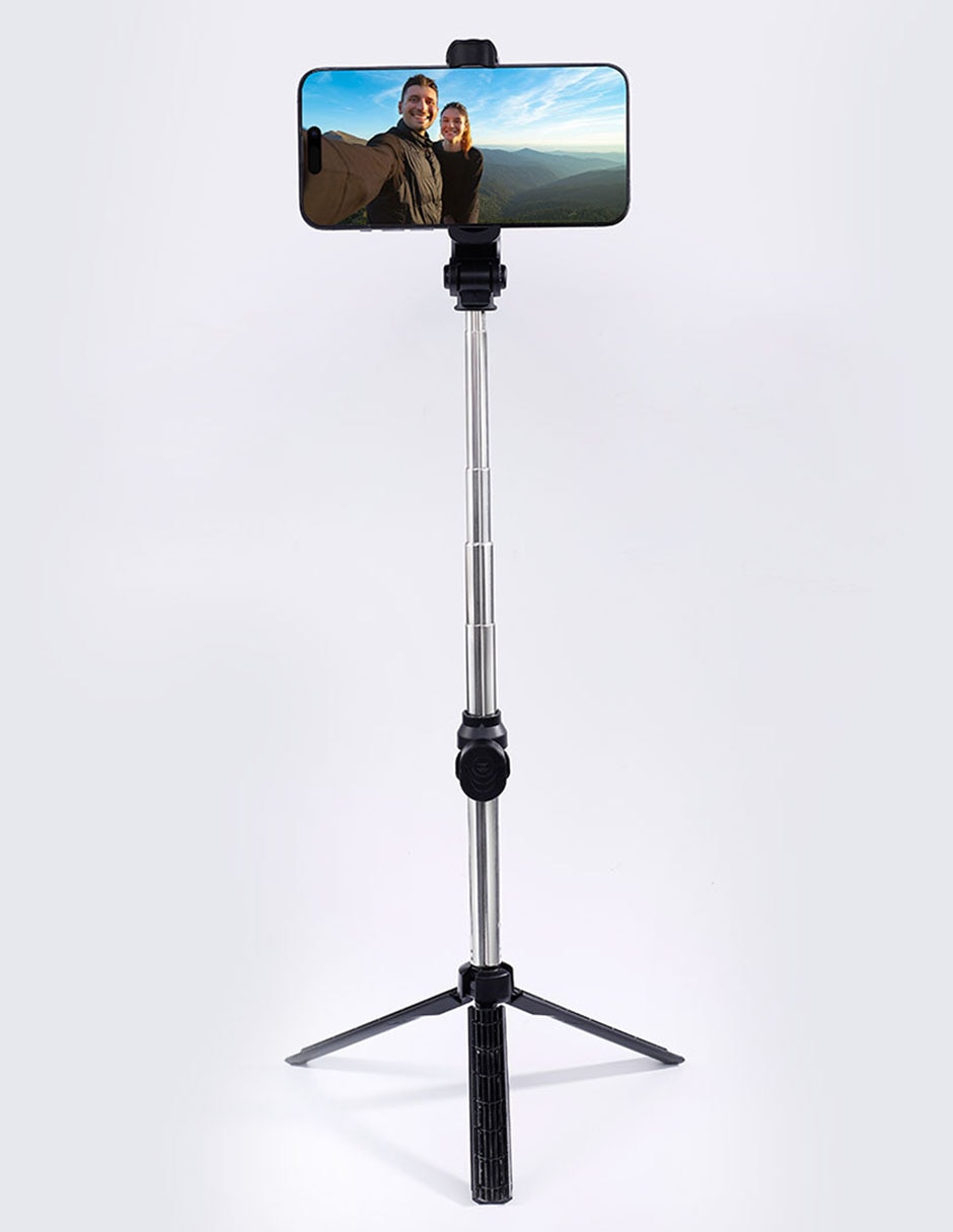 Selfie stick JY-ZD2441127035-BL con control remoto 2