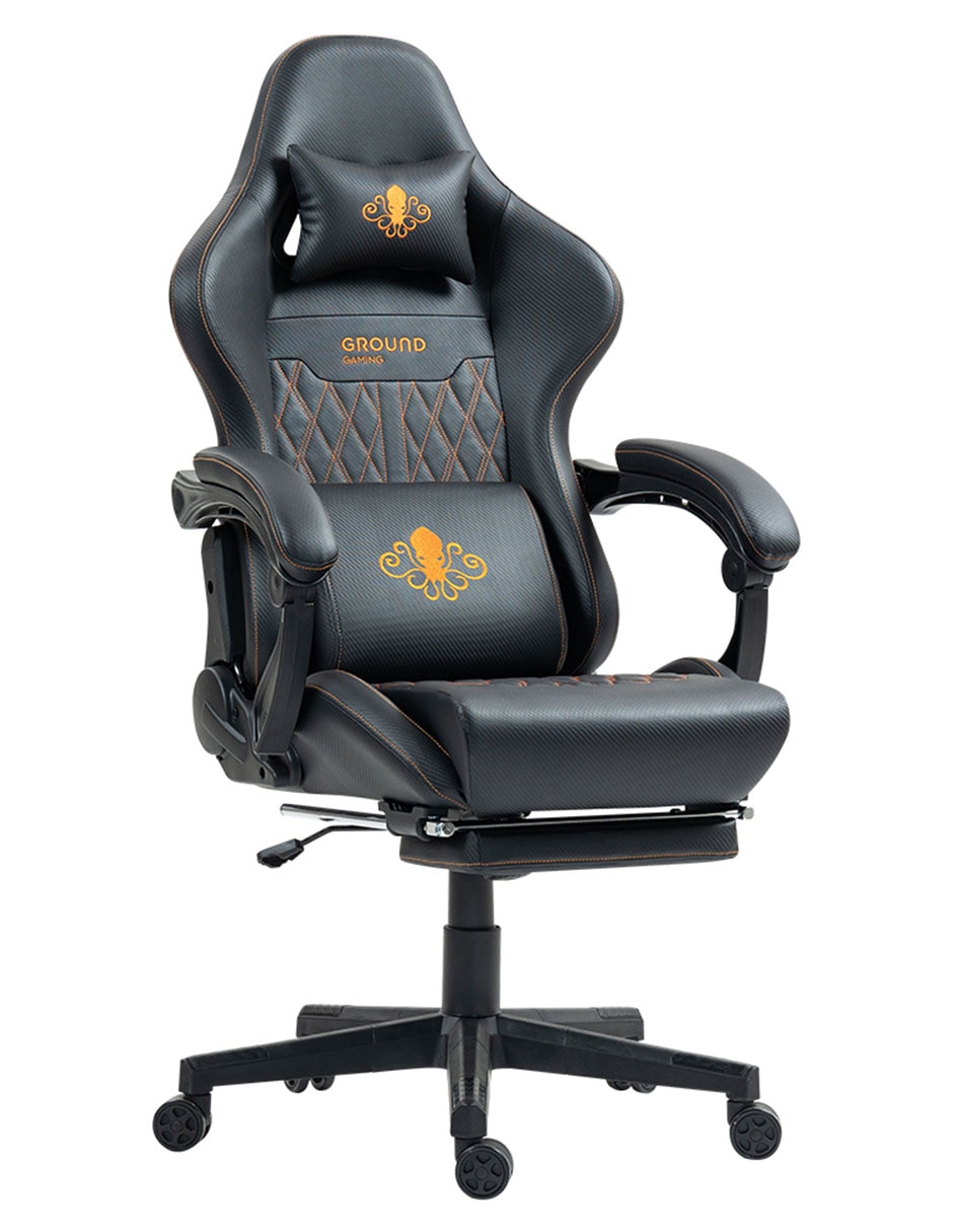 Silla gamer con masajeador Ground Gaming