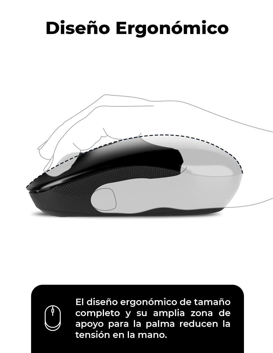 Mouse inalámbrica Techzone Armor Tzacmoi