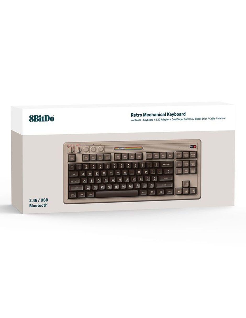 Teclado inalámbrico Retro Mechanical Keyboard 2
