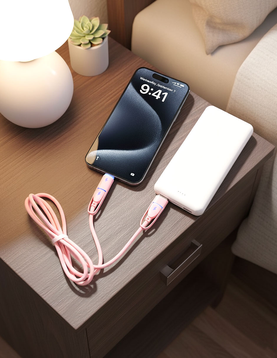 Cable lightning a tipo USB A de 90 cm 3