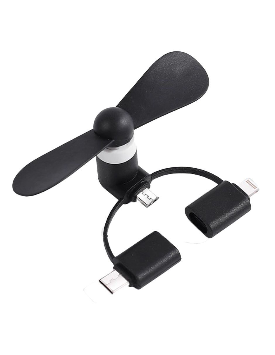 VENTILADOR USB GROUND MINI, NEGRO