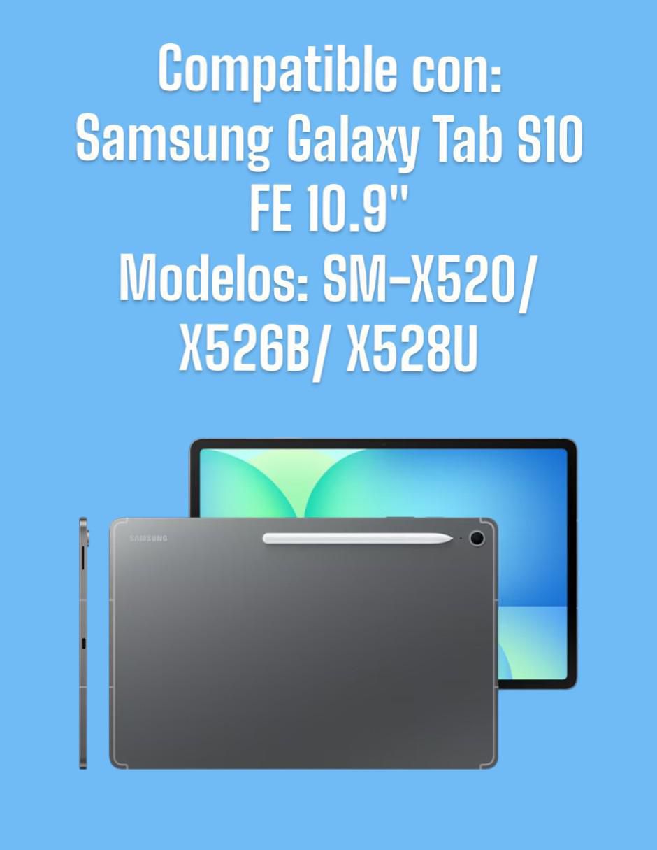 Funda para tablet Samsung Galaxy Tab S10 FE 10.9 pulgadas 2