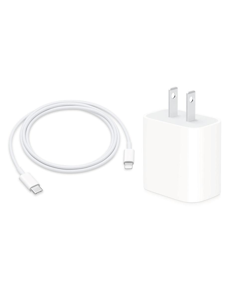Cargador pared Lightning + USB tipo C