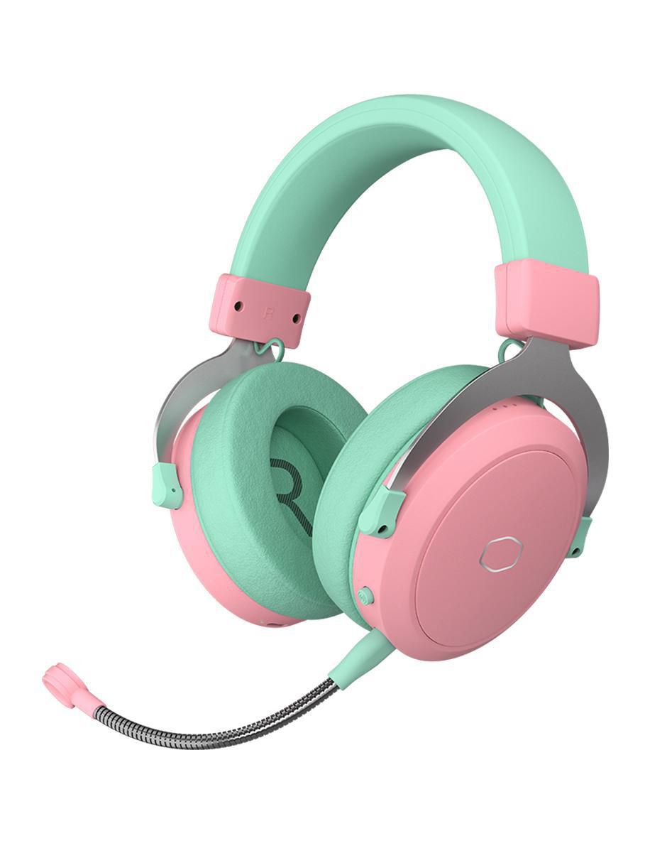 Audífonos gamer alámbricos e inalámbricos CH351 Macarron 4