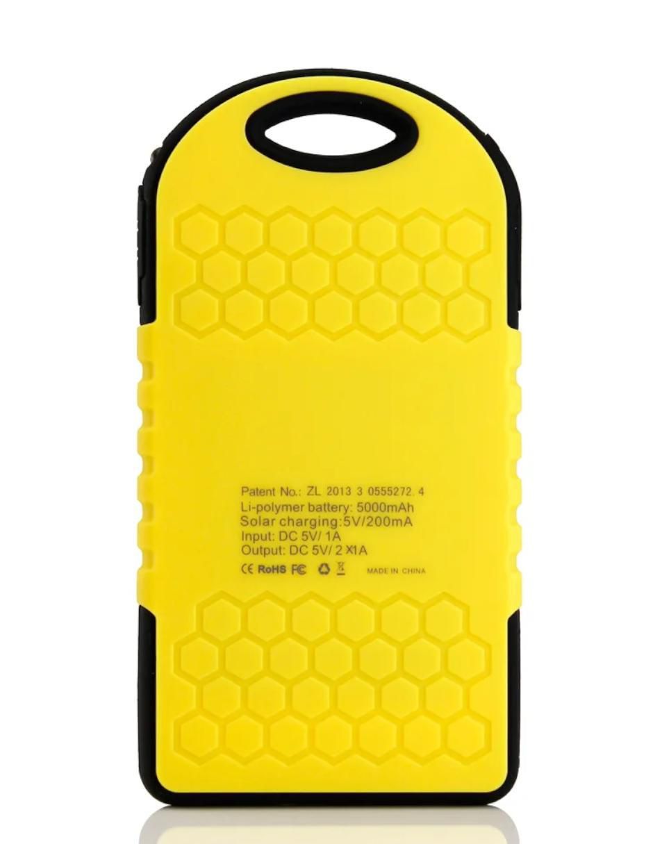 Batería recargable 5000 mAh Oem con panel solar 3