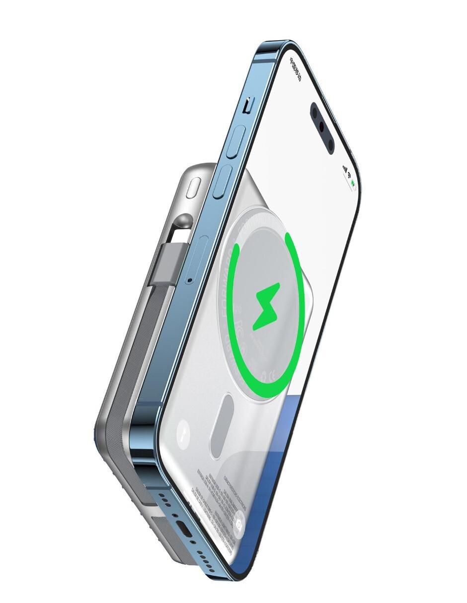 Batería recargable 10000 mAh FW-BCI10MAH-GRIS-180 3