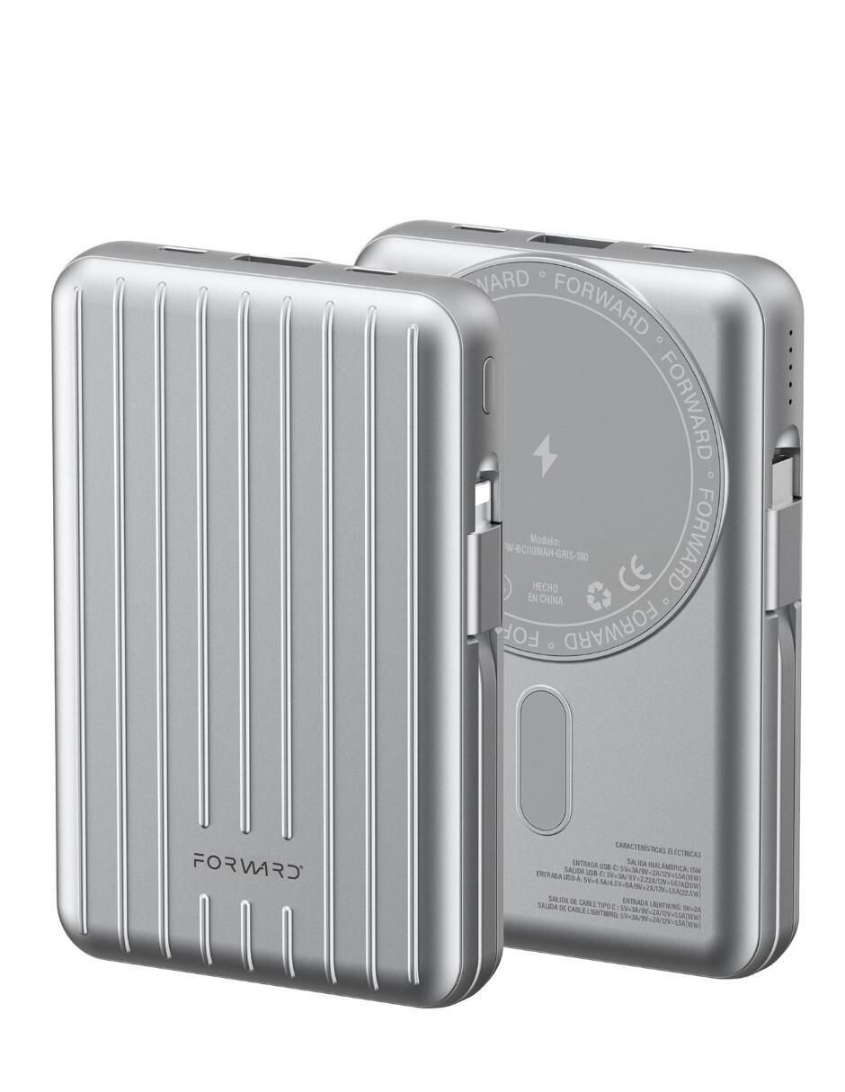 Batería recargable 10000 mAh FW-BCI10MAH-GRIS-180 6