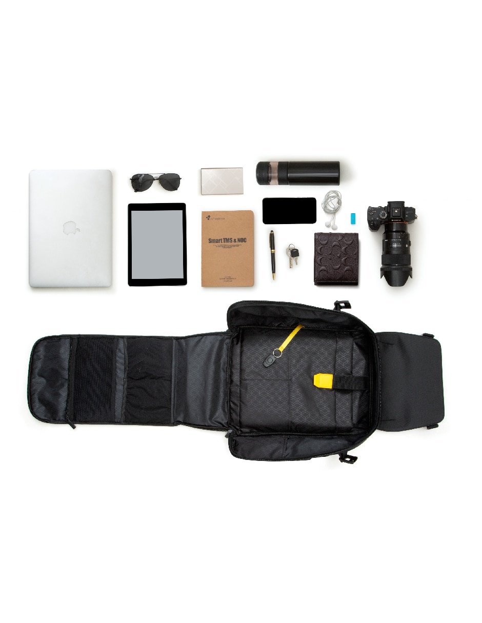 Mochila con pantalla Led casual impermeable unisex 10