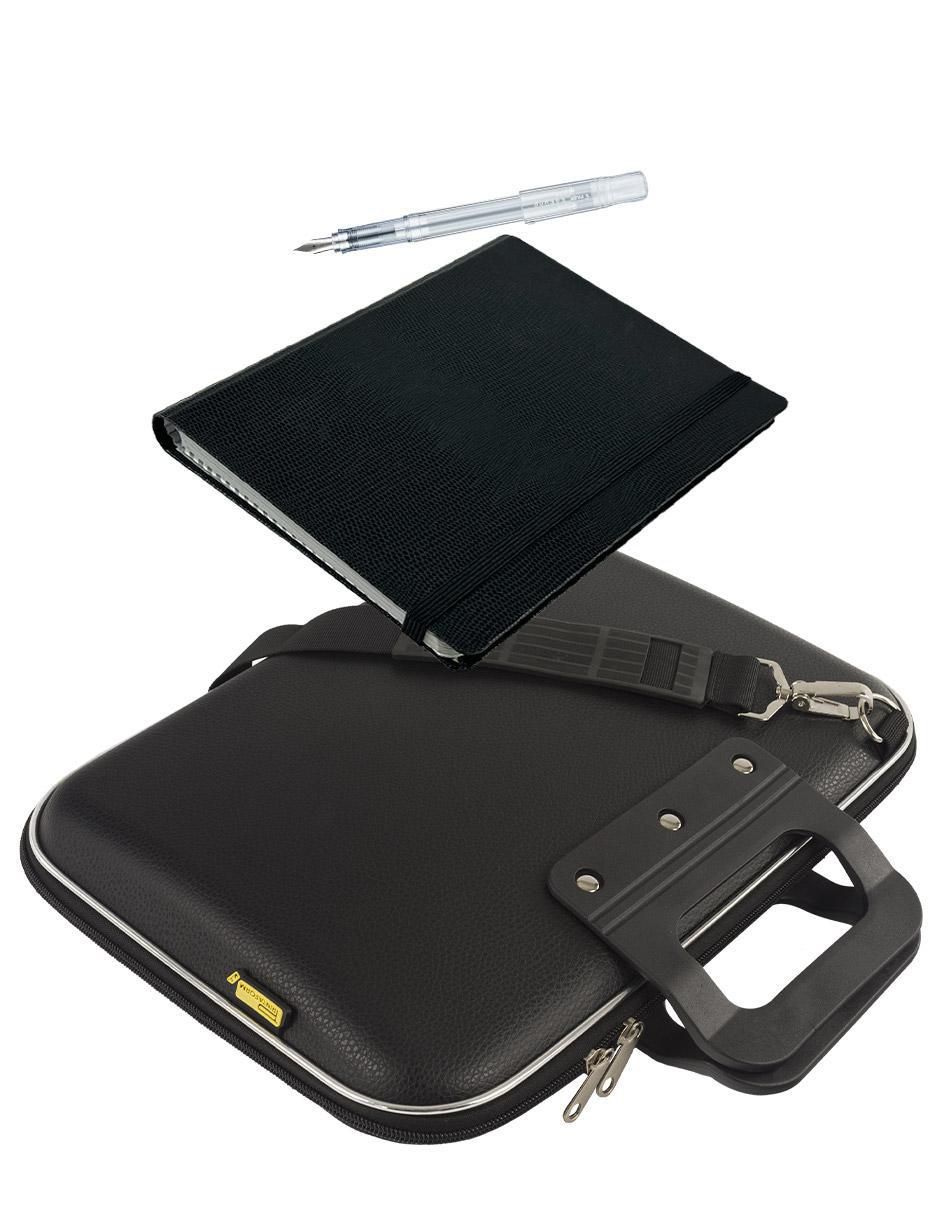 Kit maletín con compartimiento para laptop 13 pulgadas y celular Kit maletín con compartimiento para laptop 13 pulgadas y celular