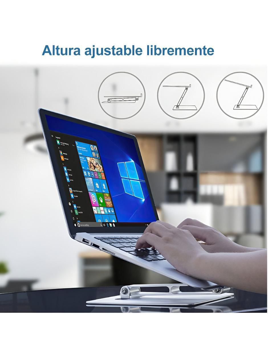 Base laptop ajustable 2