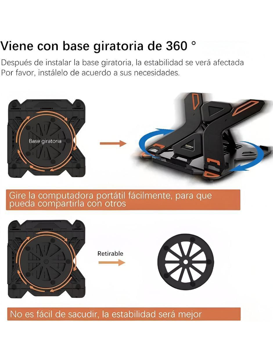 Base laptop ajustable 3