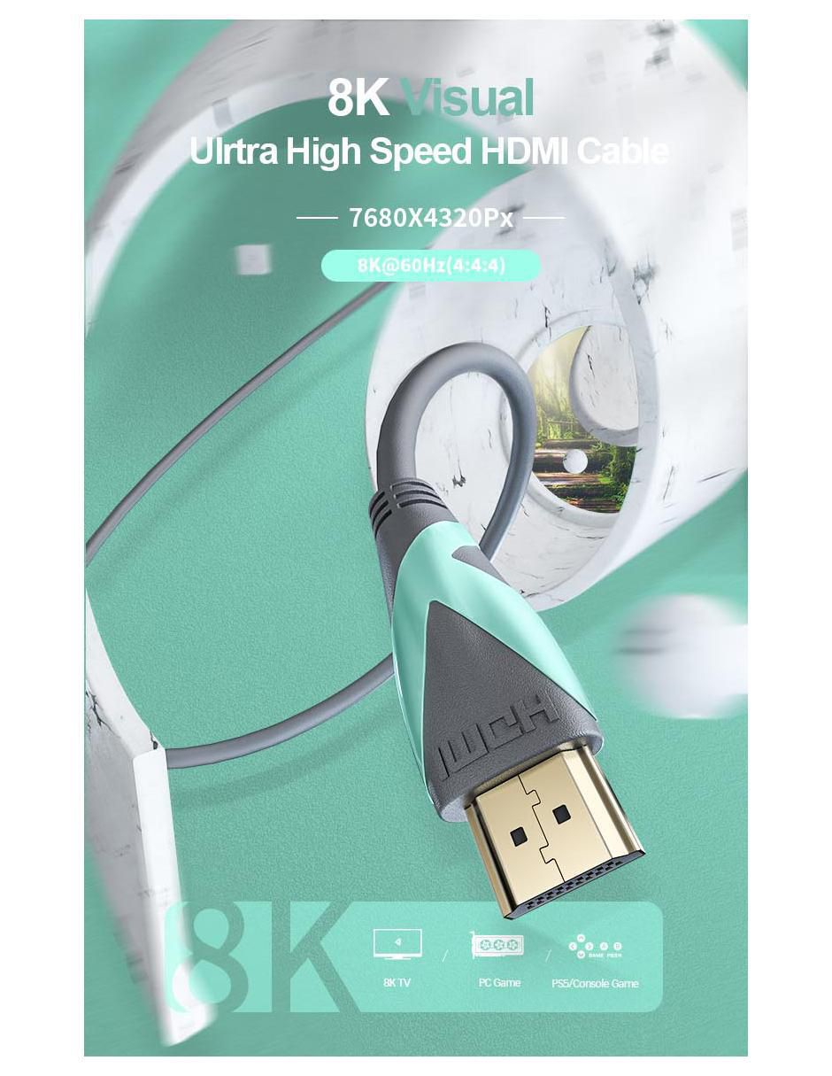 Cable HDMI 8K de 5 m 5