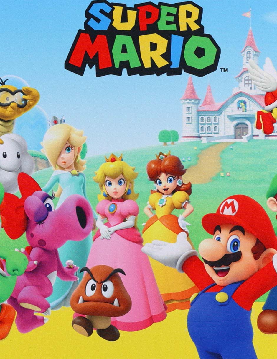 Mouse pad Super Mario con antideslizante 3