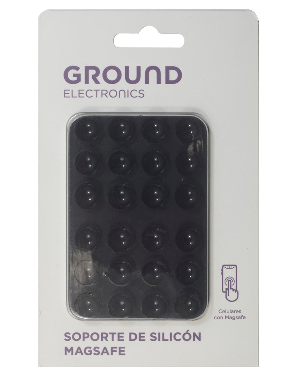 SOPORTE P/CELULAR GROUND, NEGRO