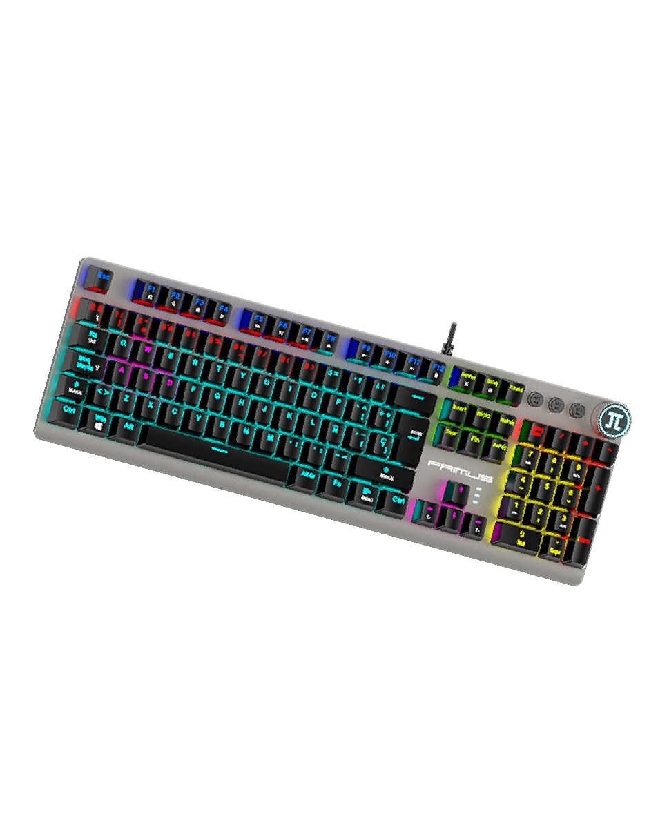 Teclado gamer retroiluminado español con interruptor lineal Ballista 91t 3