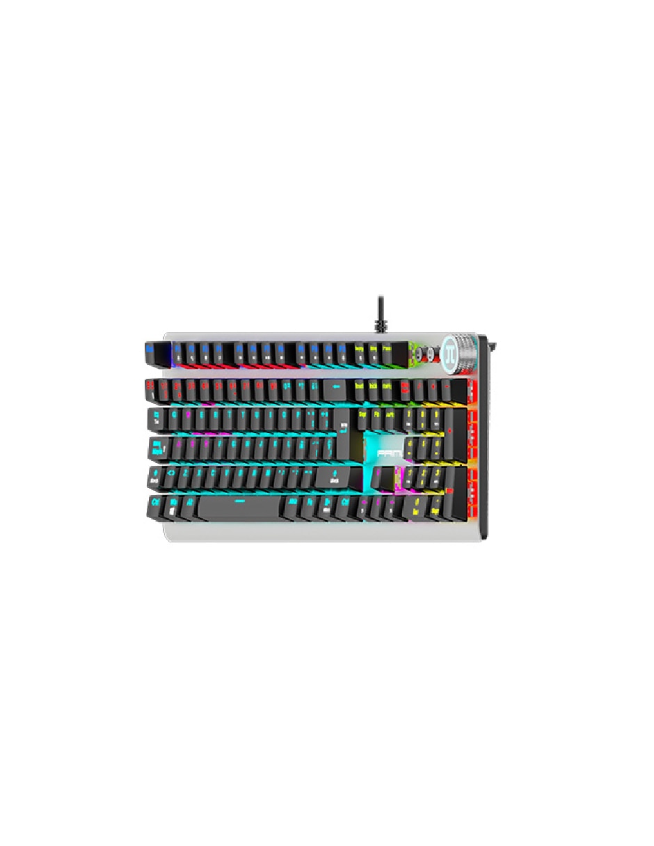 Teclado gamer retroiluminado español con interruptor lineal Ballista 91t 4