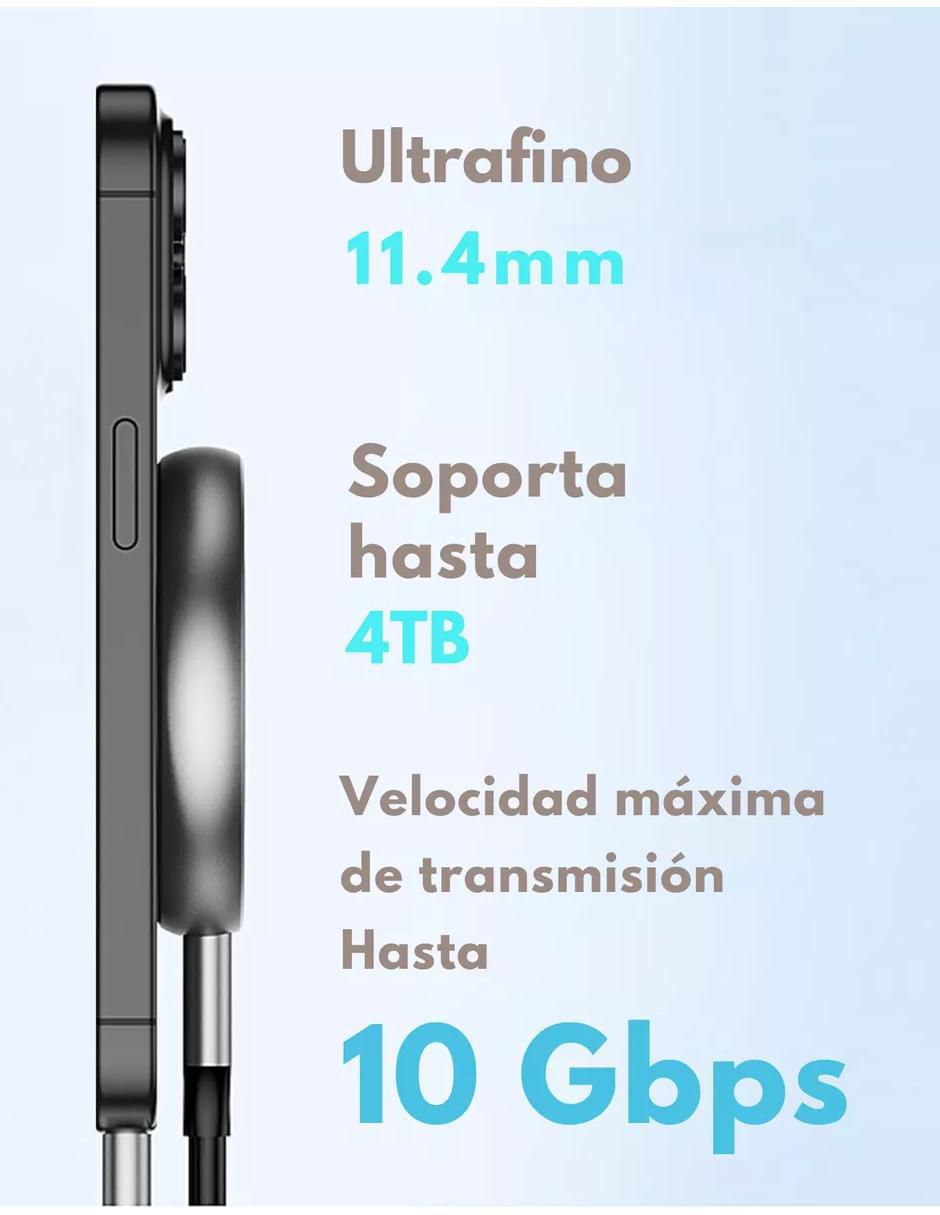 Carcasa magnética SSD para Apple 3