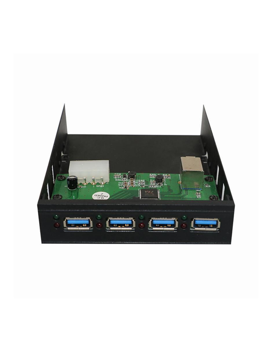 Hub interno para bahía de 3.5 pulgadas de 4 puertos USB Hub interno para bahía de 3.5 pulgadas de 4 puertos USB
