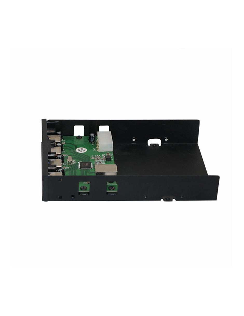 Hub interno para bahía de 3.5 pulgadas de 4 puertos USB 4