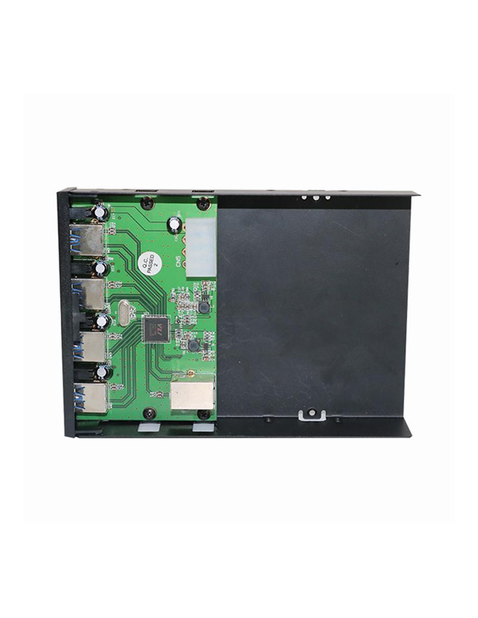 Hub interno para bahía de 3.5 pulgadas de 4 puertos USB 5