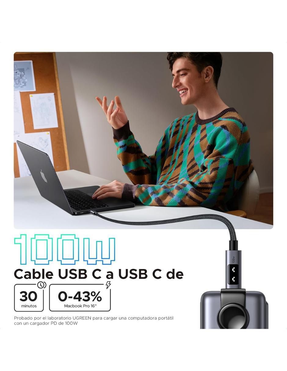 Cable USB C de 2 m 2