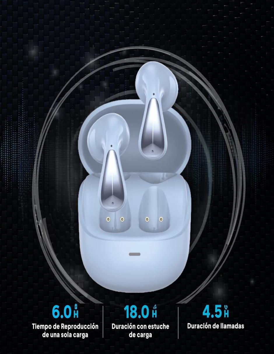 Audífonos in-ear aba07 inalámbrica 3