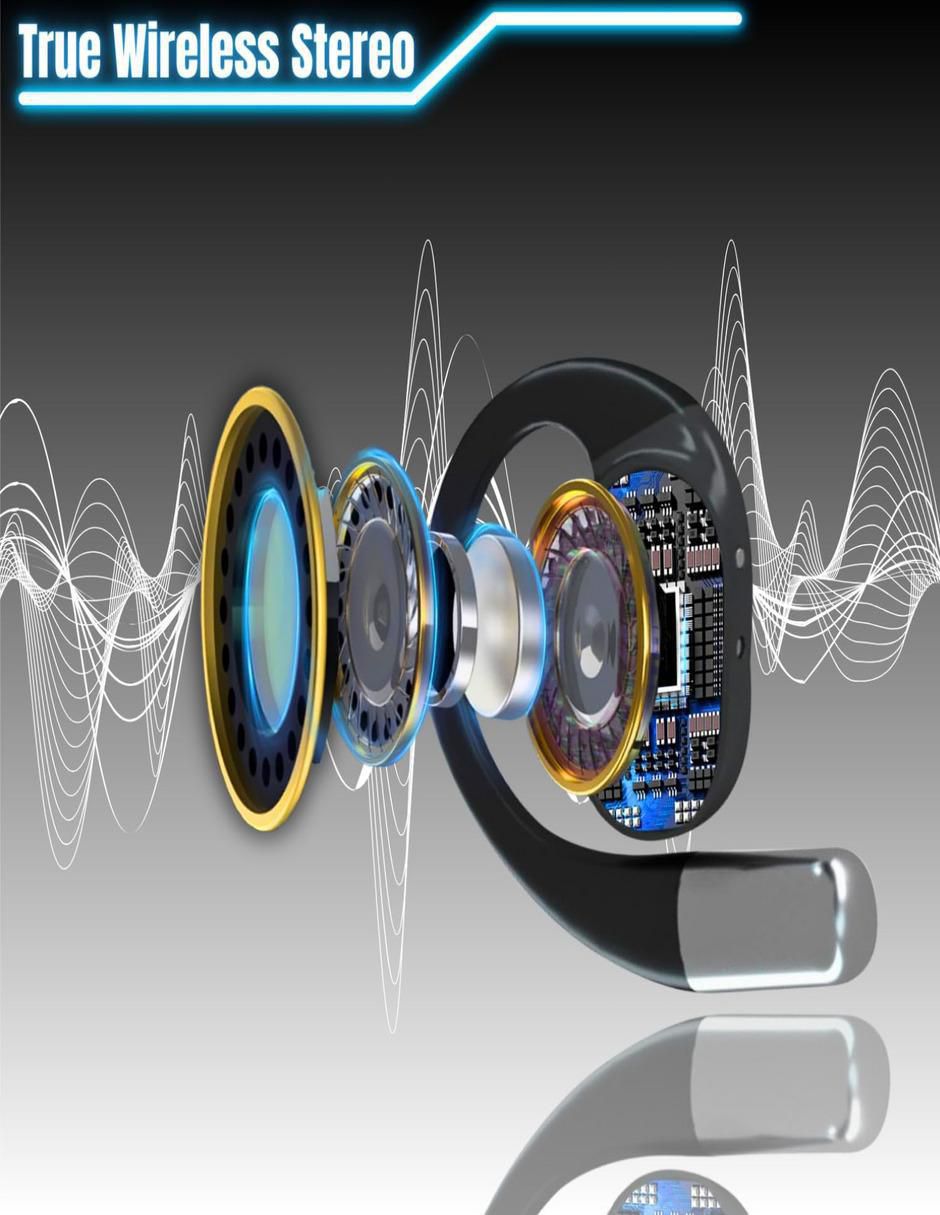 Audífonos in-ear aba01 inalámbrica