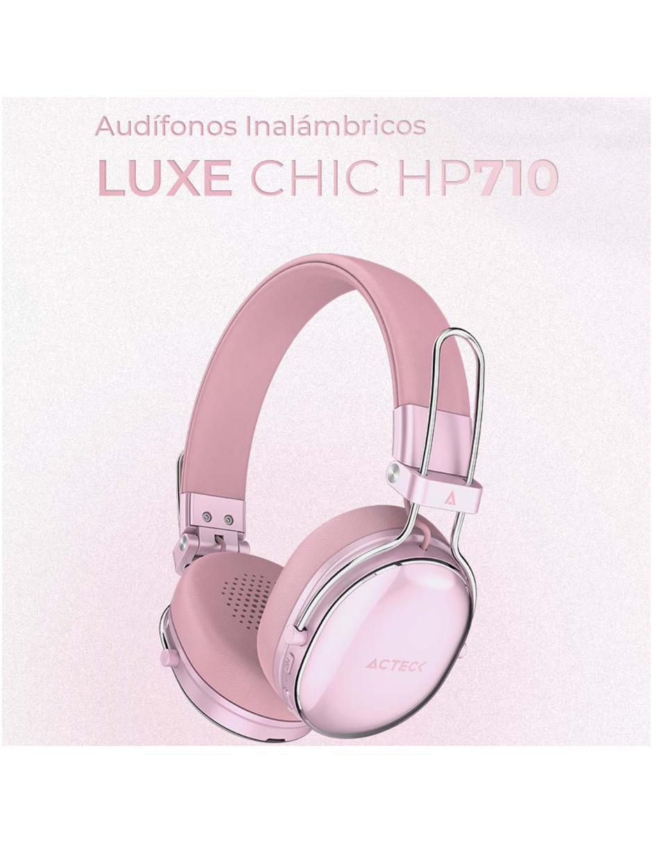 Audífonos Over-Ear Luxe Chic Hp710 alámbricos e inalámbricos con cancelación de ruido 3
