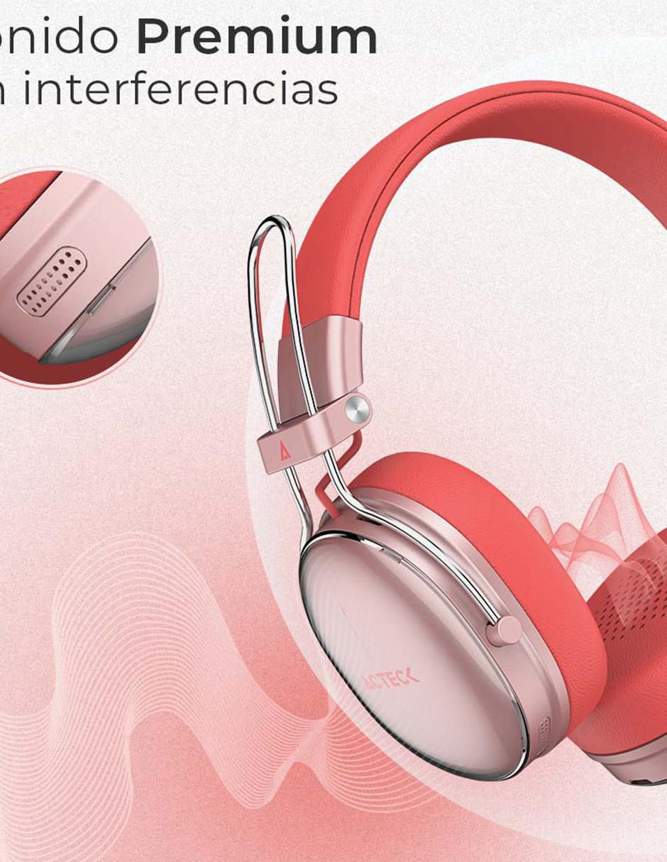 Audífonos over-ear acteck luxe chic hp710 alámbrica e inalámbrica "con (si aplica)" sí nuevo