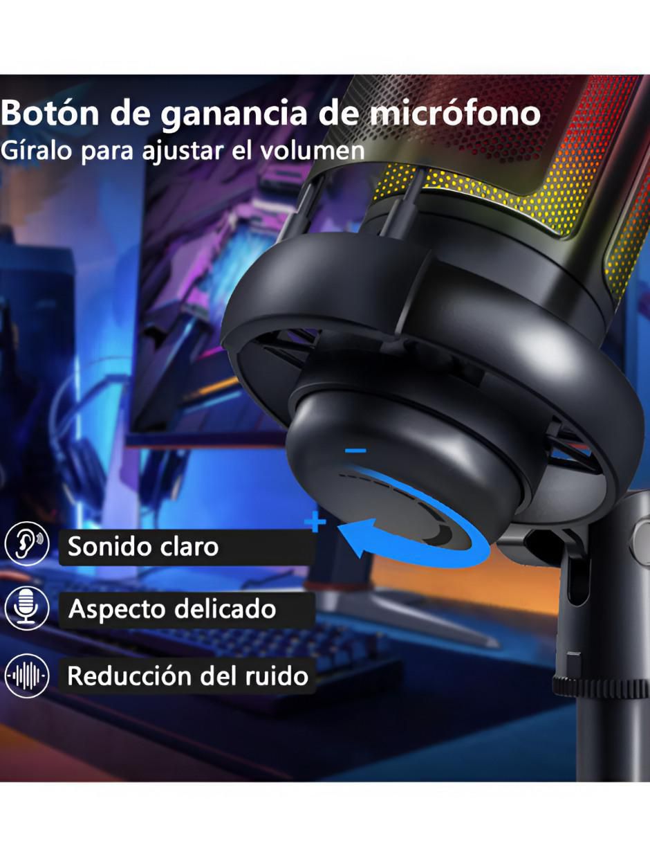 Micrófono micrófono gaming alámbrico xtllar3268 2