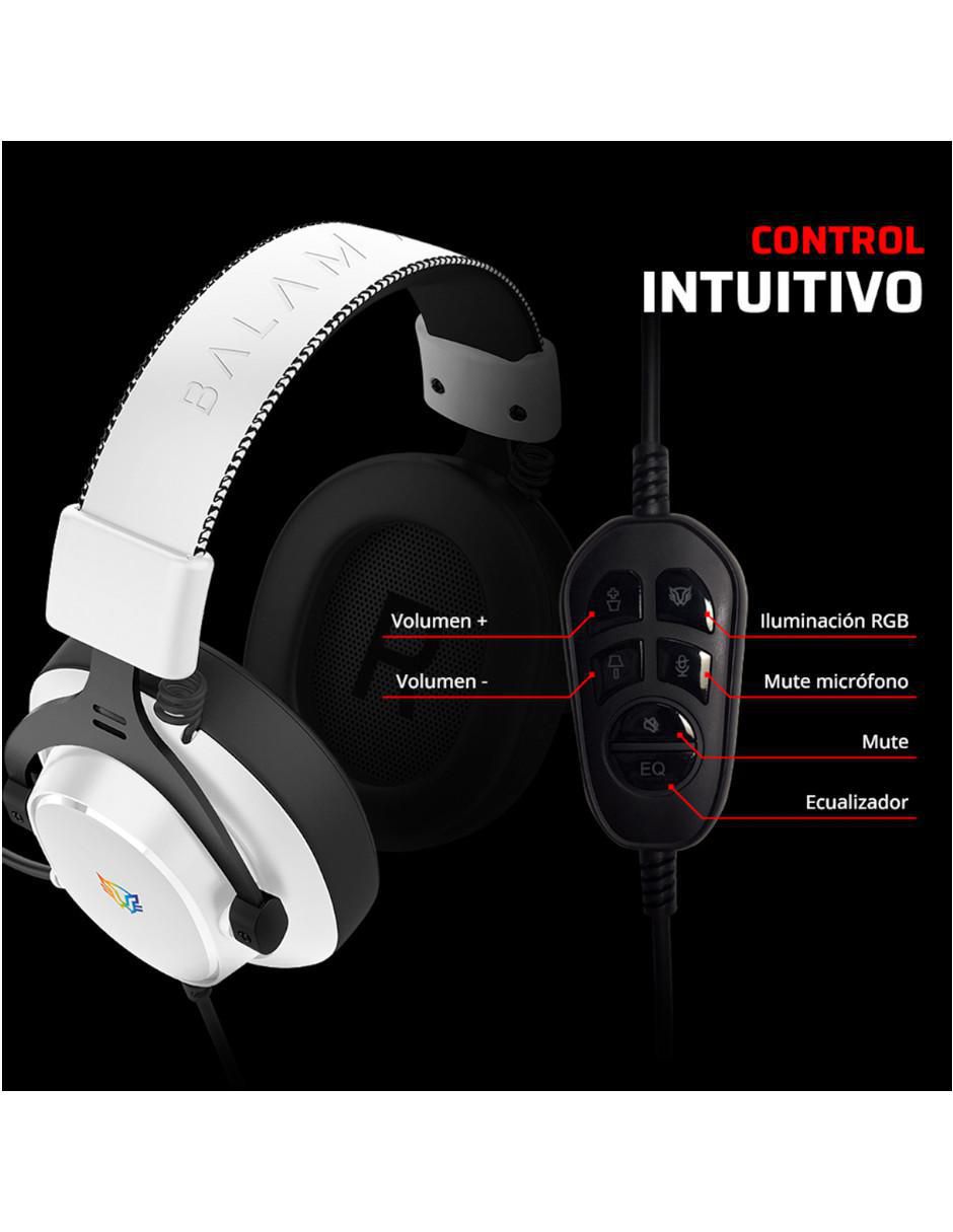 Audífonos gamer Over-Ear Aviator Expert Ha777 alámbricos 4