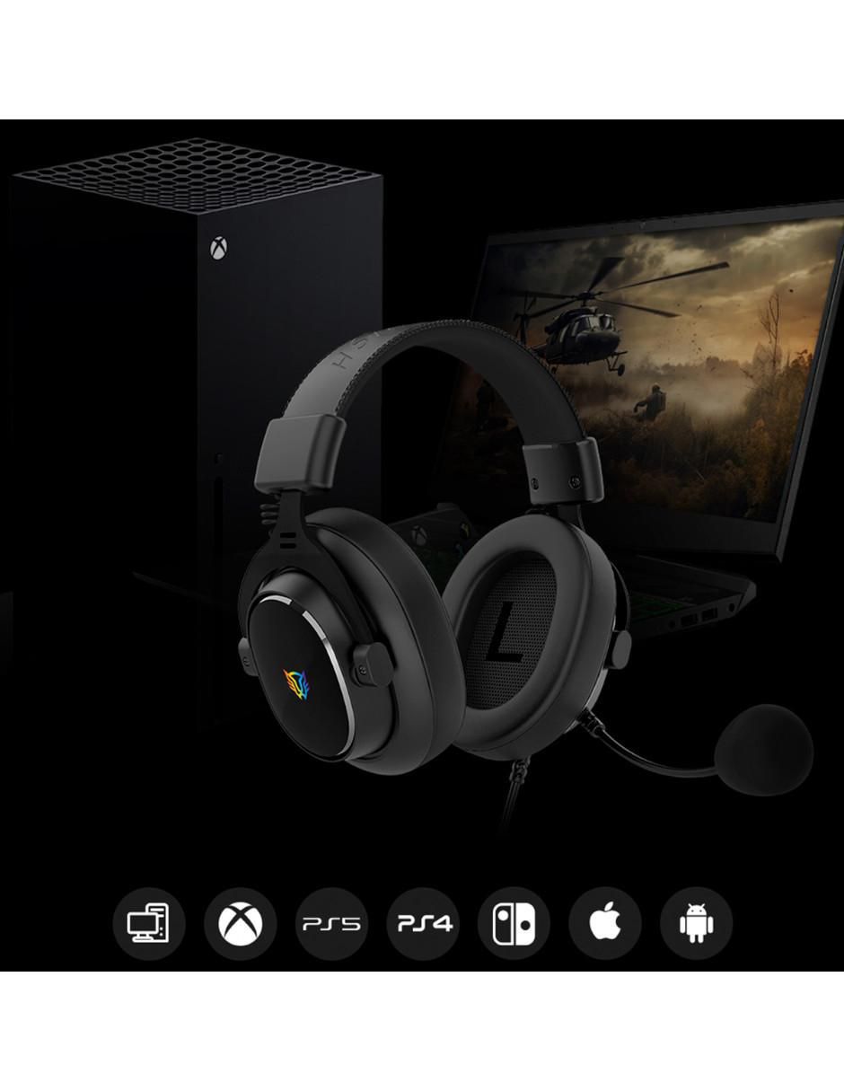 Audífonos gamer over-ear balam rush aviator expert ha777 alámbrica "con (si aplica)" no nuevo
