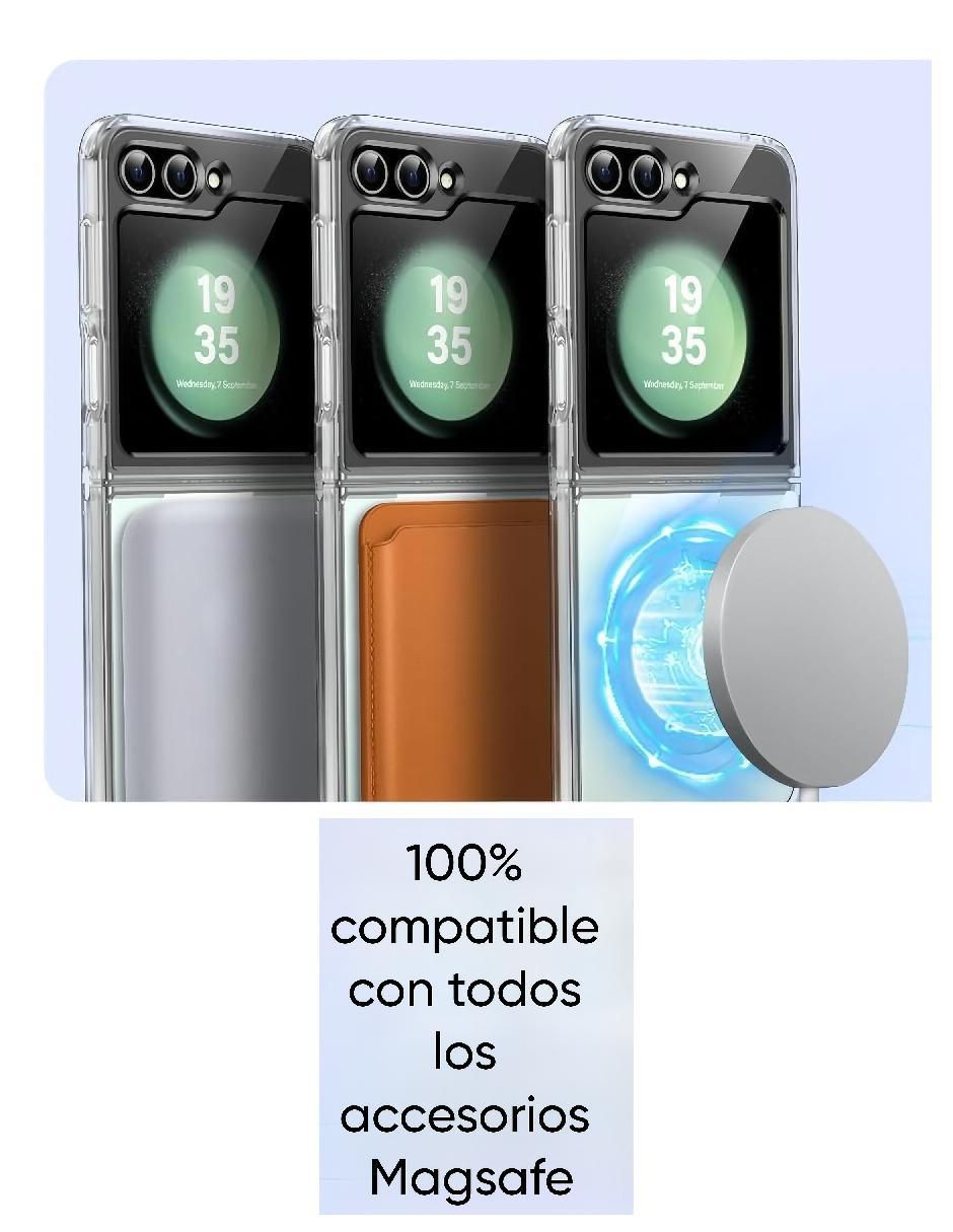 Funda para Samsung Galaxy Z Flip 5 de plástico 6