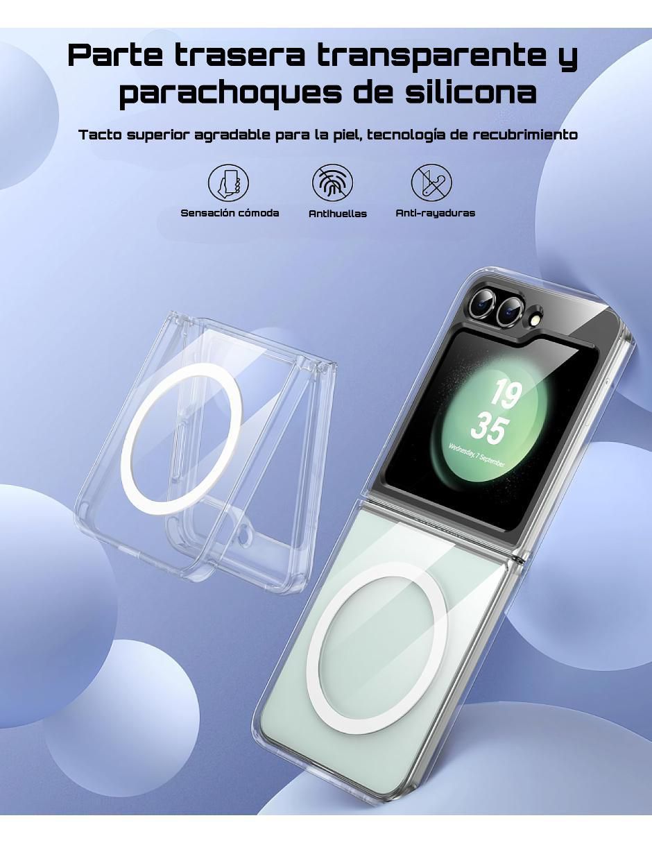Funda para Samsung Galaxy Z Flip 5 de plástico 7