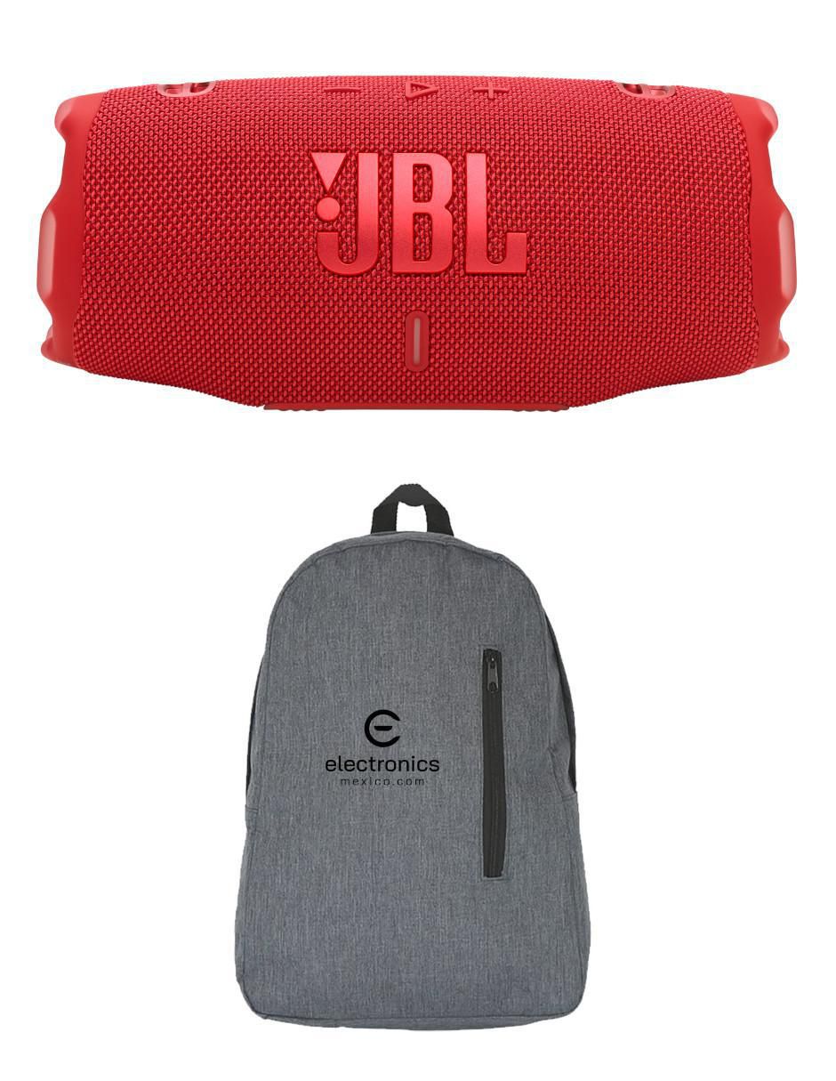 Bocina portátil Charge 6 mochila bluetooth