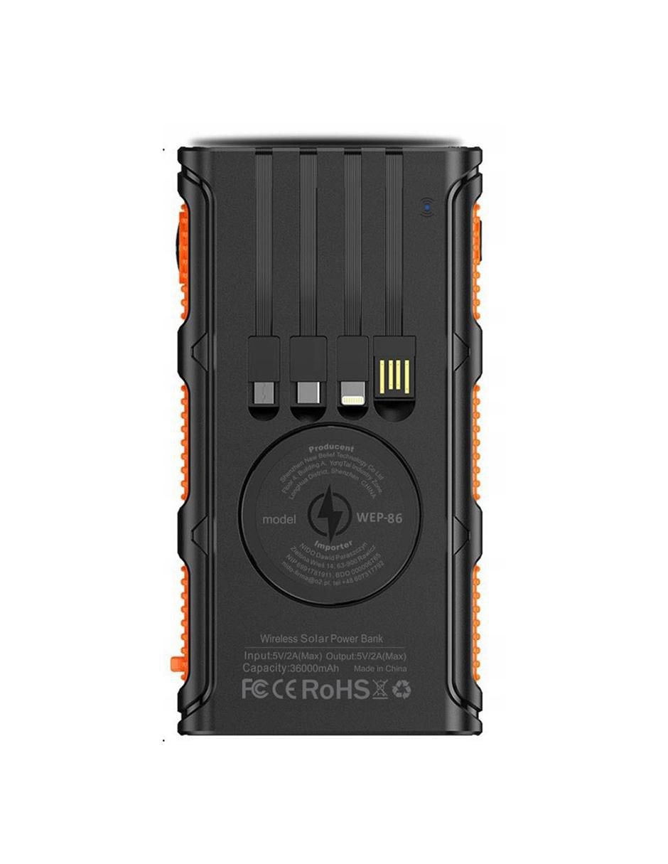 Batería portátil mr. gadgets 30000 mah sin modelo