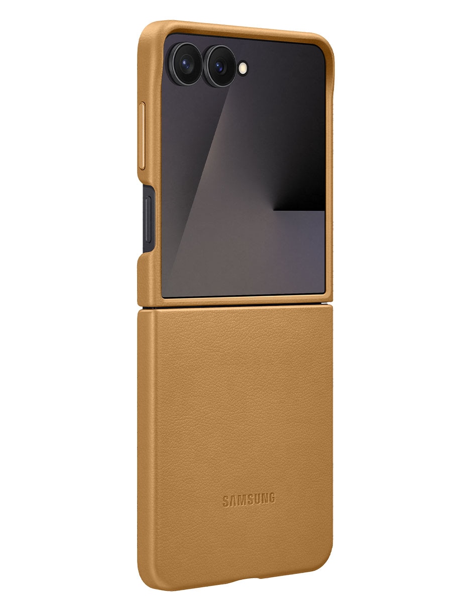 Funda para Samsung Galaxy Z Flip7 de piel 4