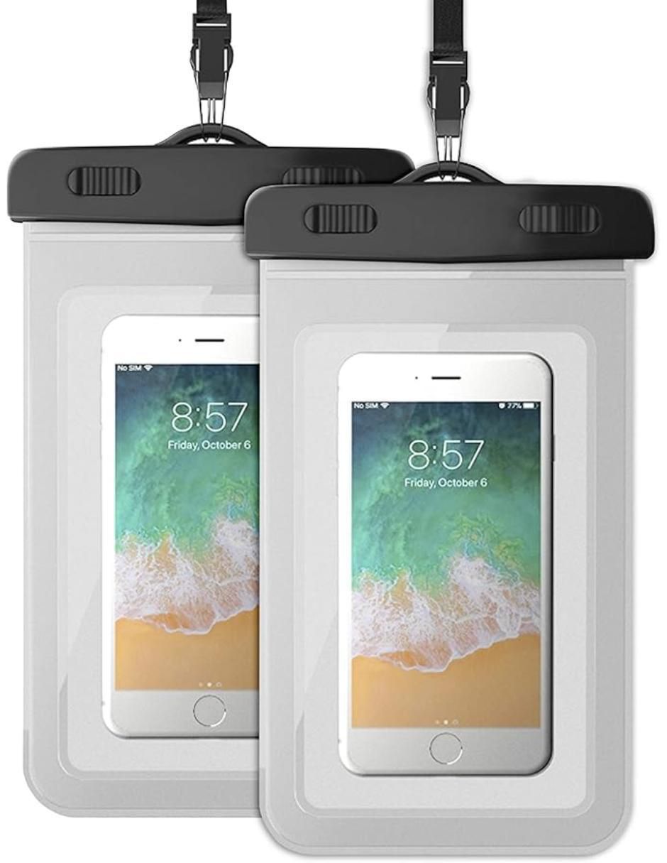 Set de funda para iPhone de plástico