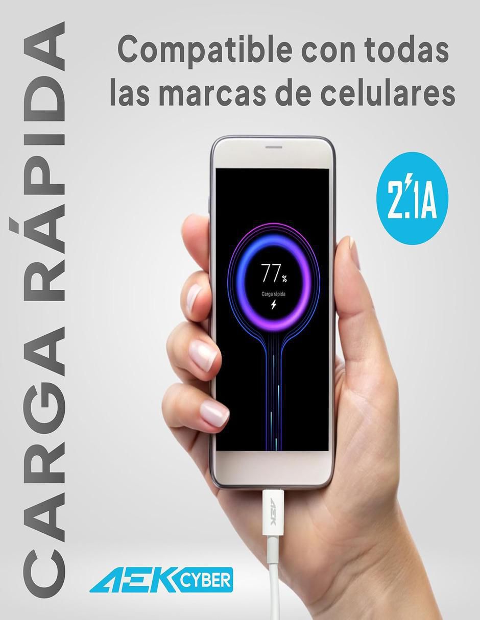 Cable USB C a tipo USB A de 1 m 2