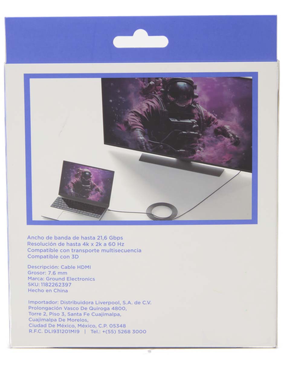 Cable HDMI de 2 m 3