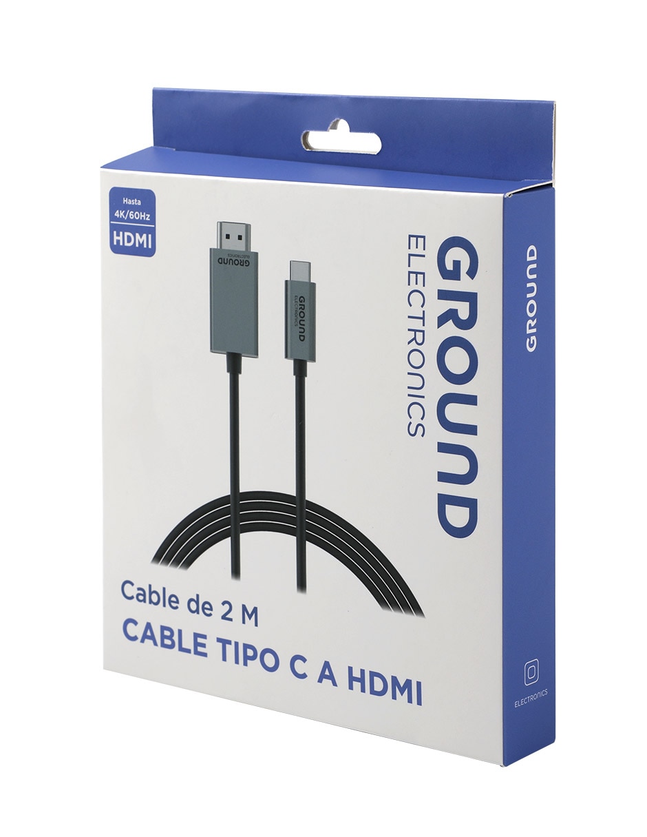 Cable HDMI a tipo USB C de 2 m 5