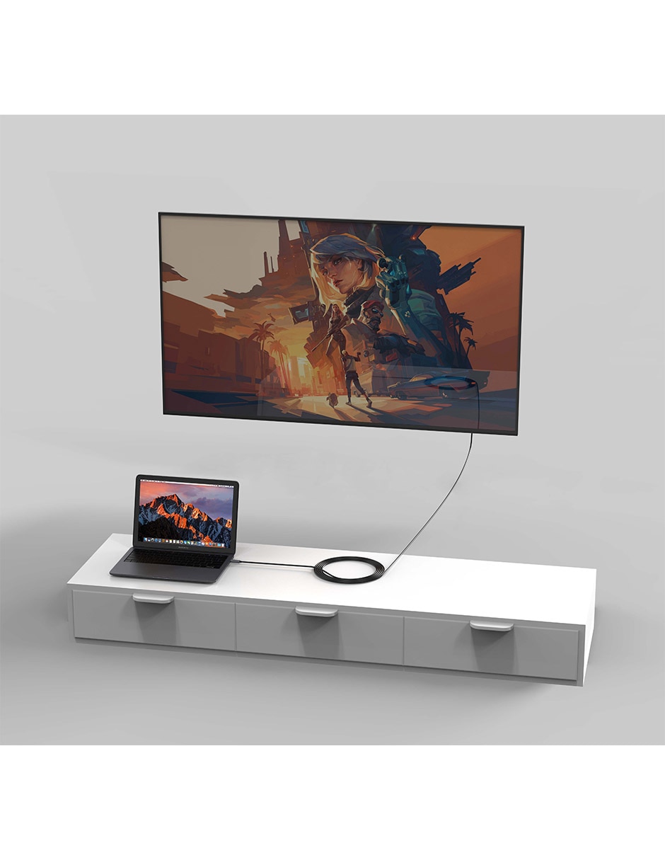 Cable HDMI a tipo USB C de 2 m 7