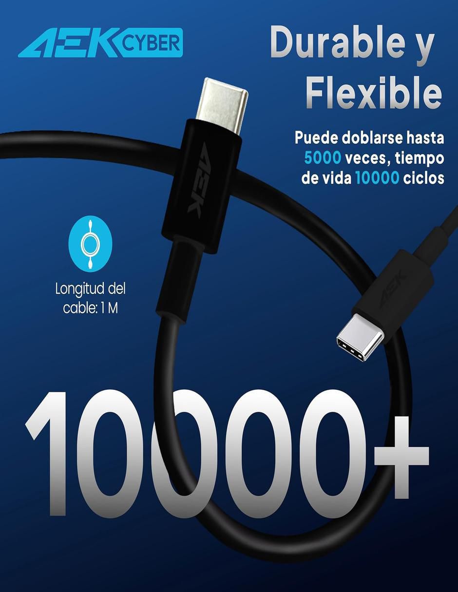 Cable USB C de 1 m 5