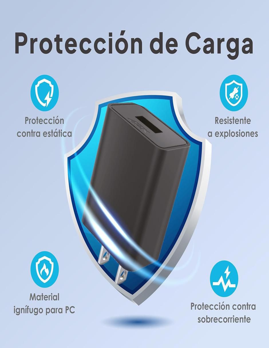 Cargador pared de 10 w usb cga02 3